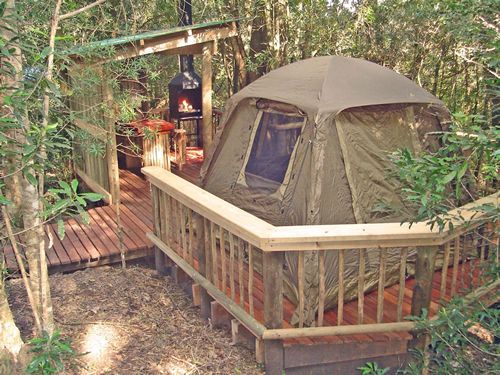 Tent on Deck